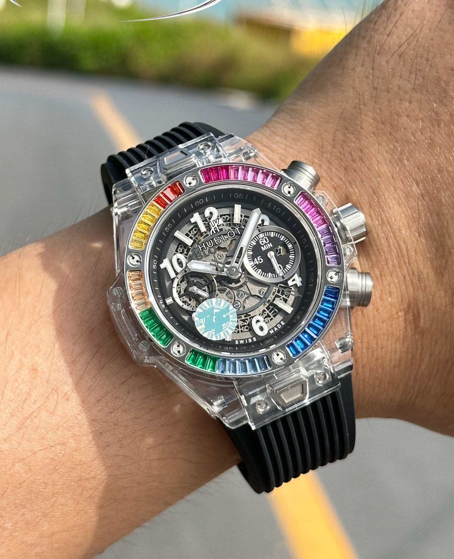 Hublot BIG BANG Classic Series 411.JX.4802.RT "Transparent Watch"