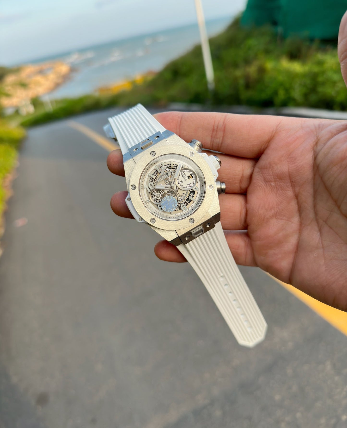 Hublot Lightweight Rubber Strap Watch