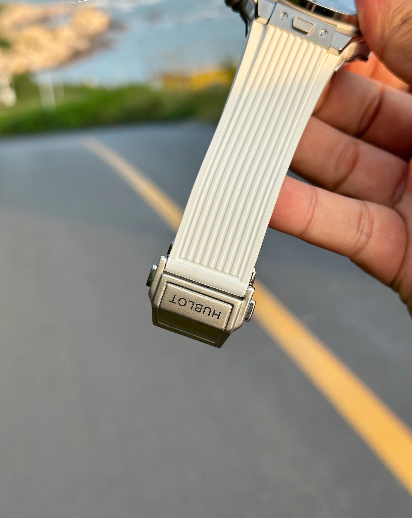 Hublot Lightweight Rubber Strap Watch