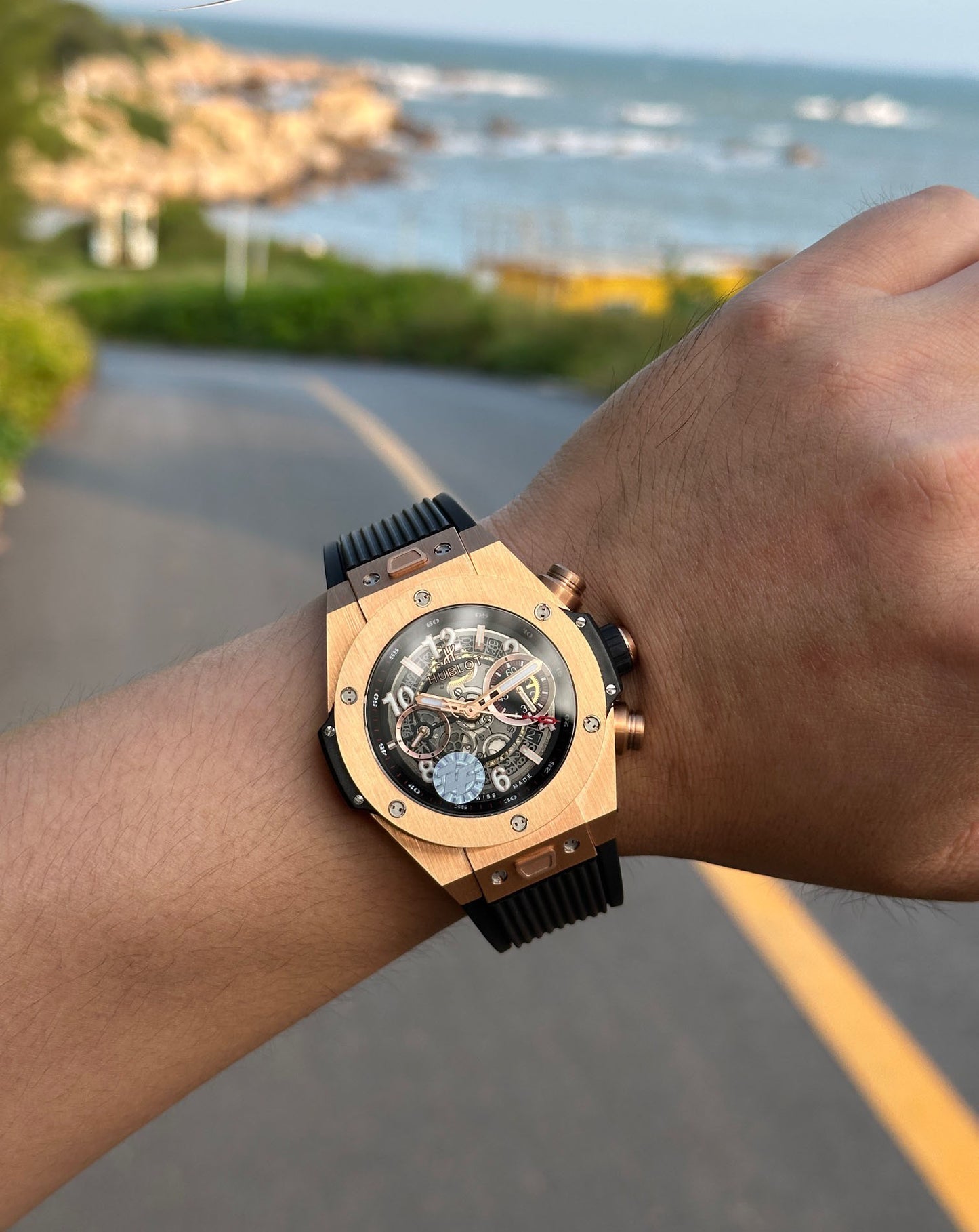 Hublot Lightweight Rubber Strap Watch
