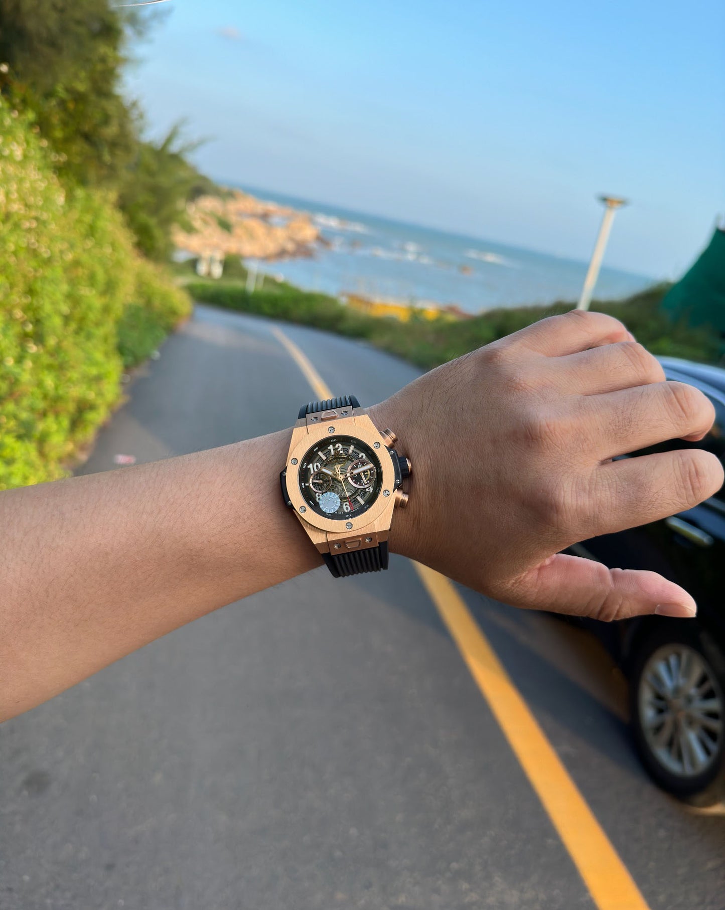 Hublot Lightweight Rubber Strap Watch