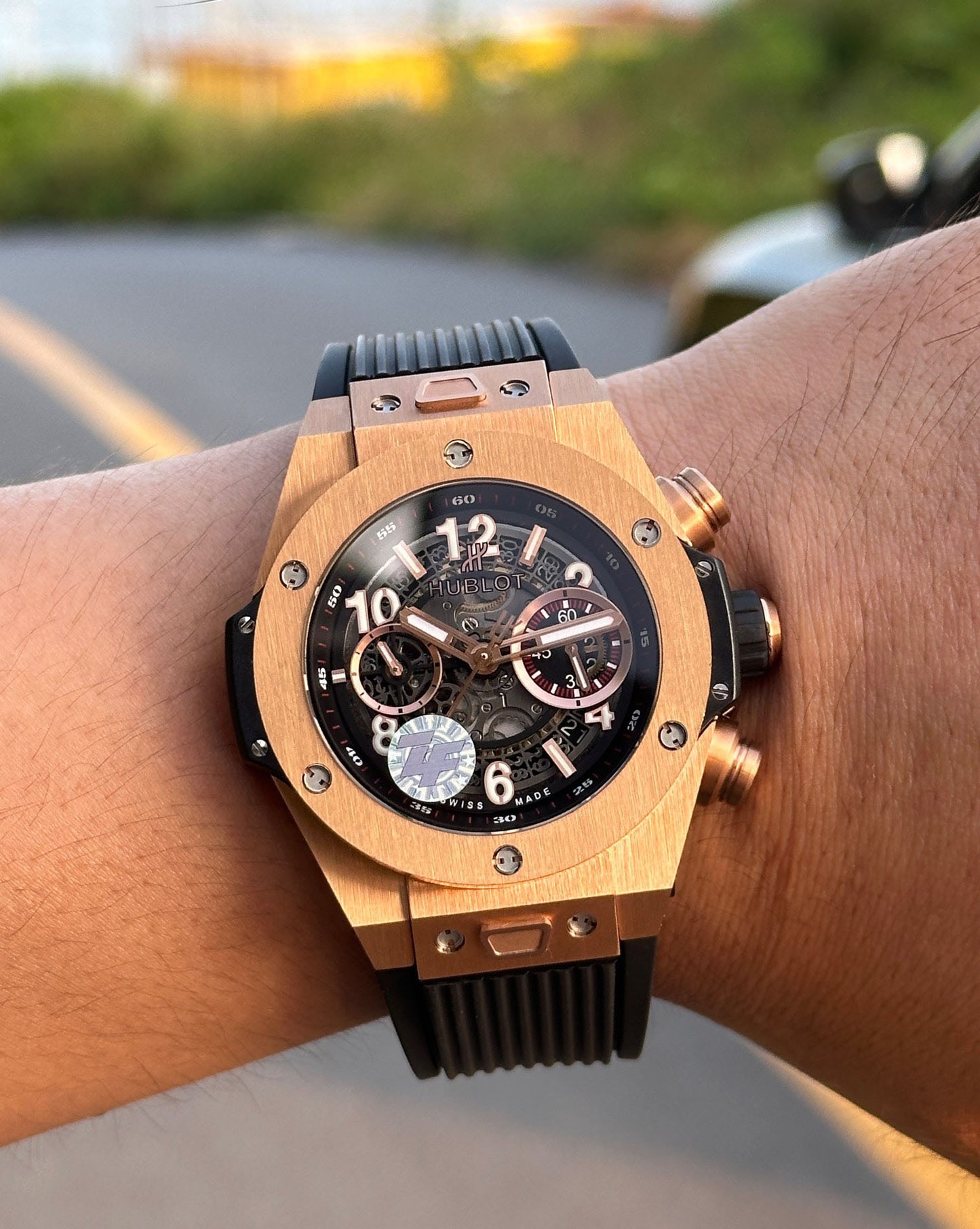 Hublot Lightweight Rubber Strap Watch