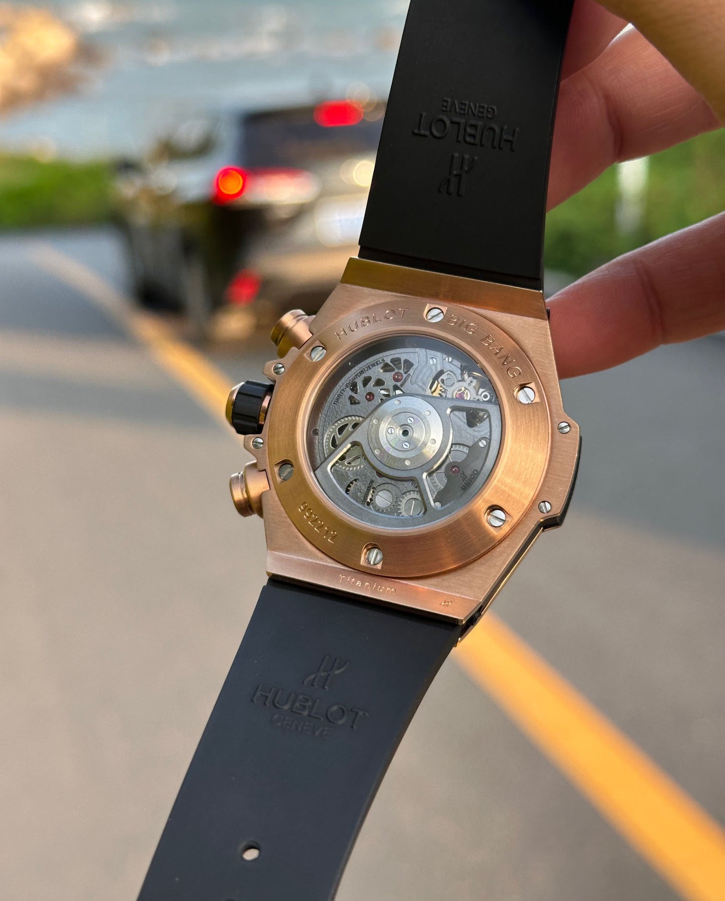 Hublot Lightweight Rubber Strap Watch