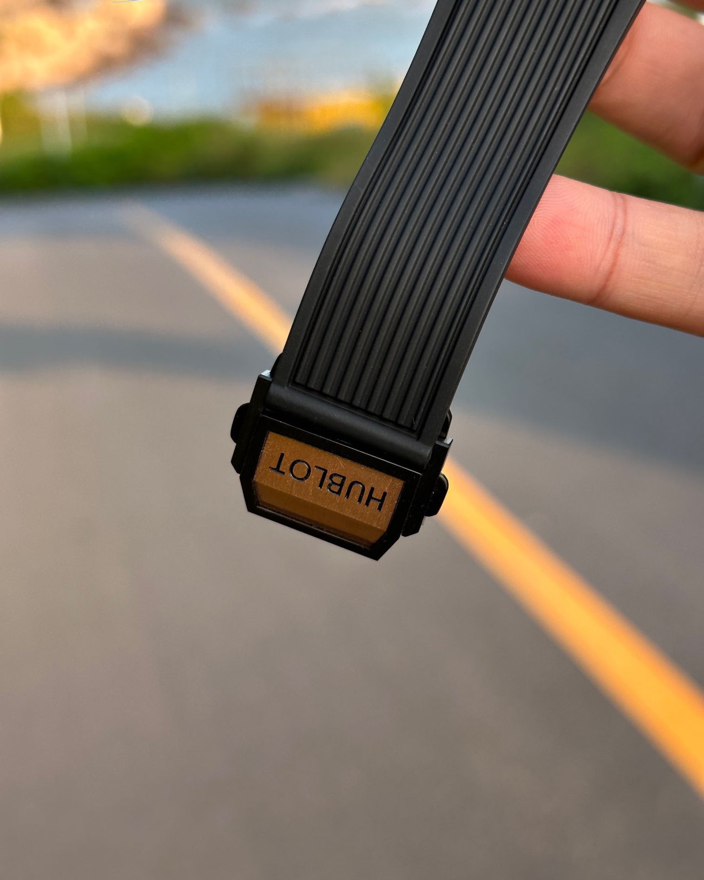 Hublot Lightweight Rubber Strap Watch