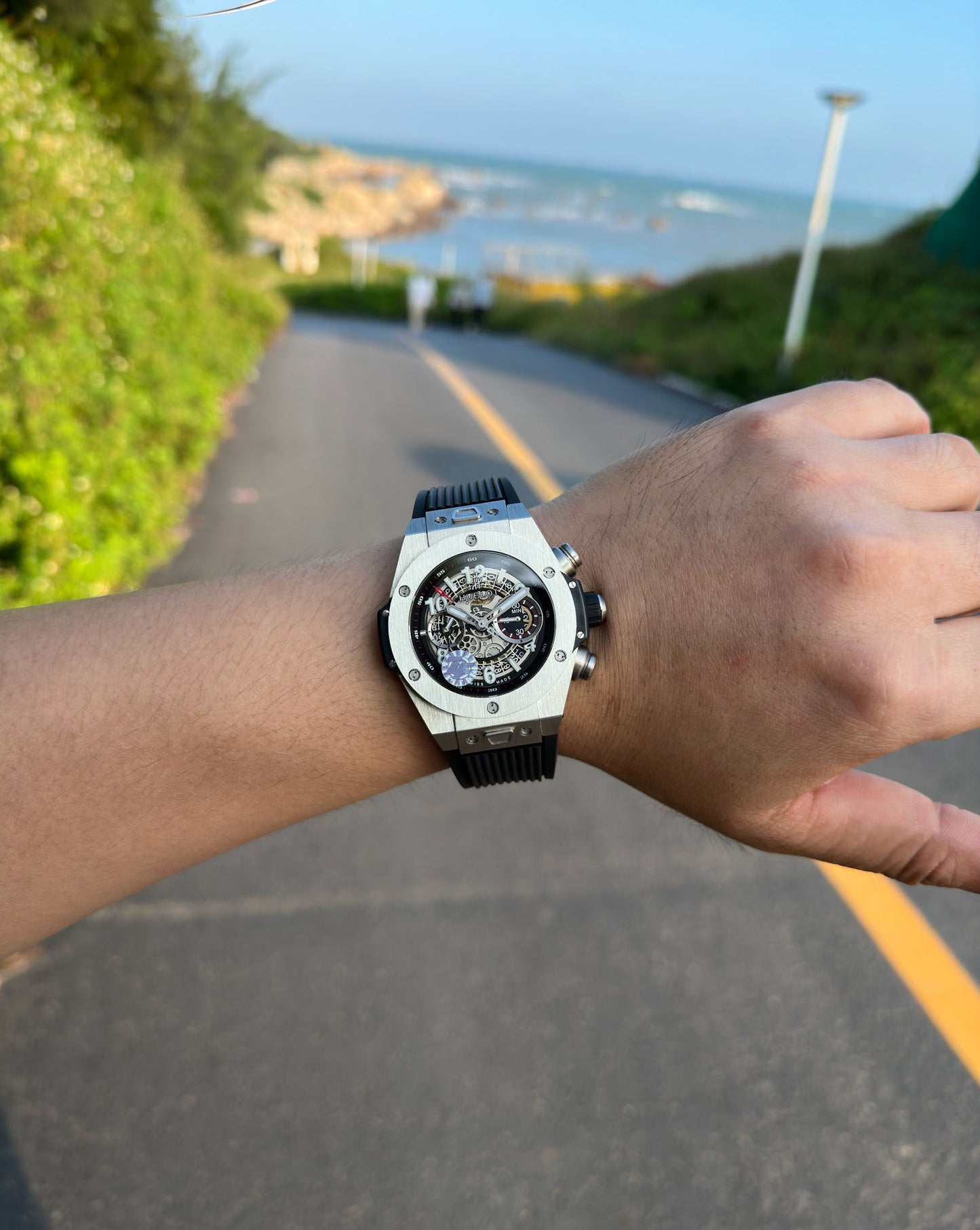 Hublot Lightweight Rubber Strap Watch