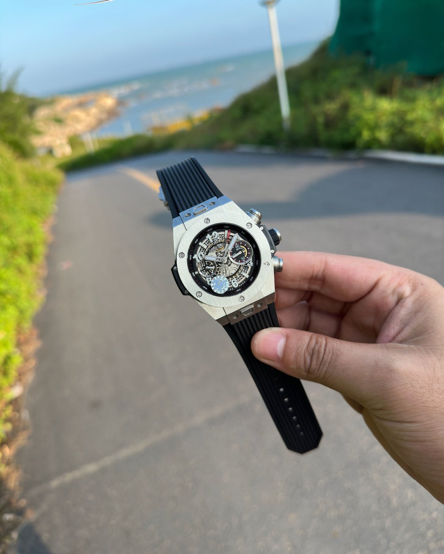 Hublot Lightweight Rubber Strap Watch
