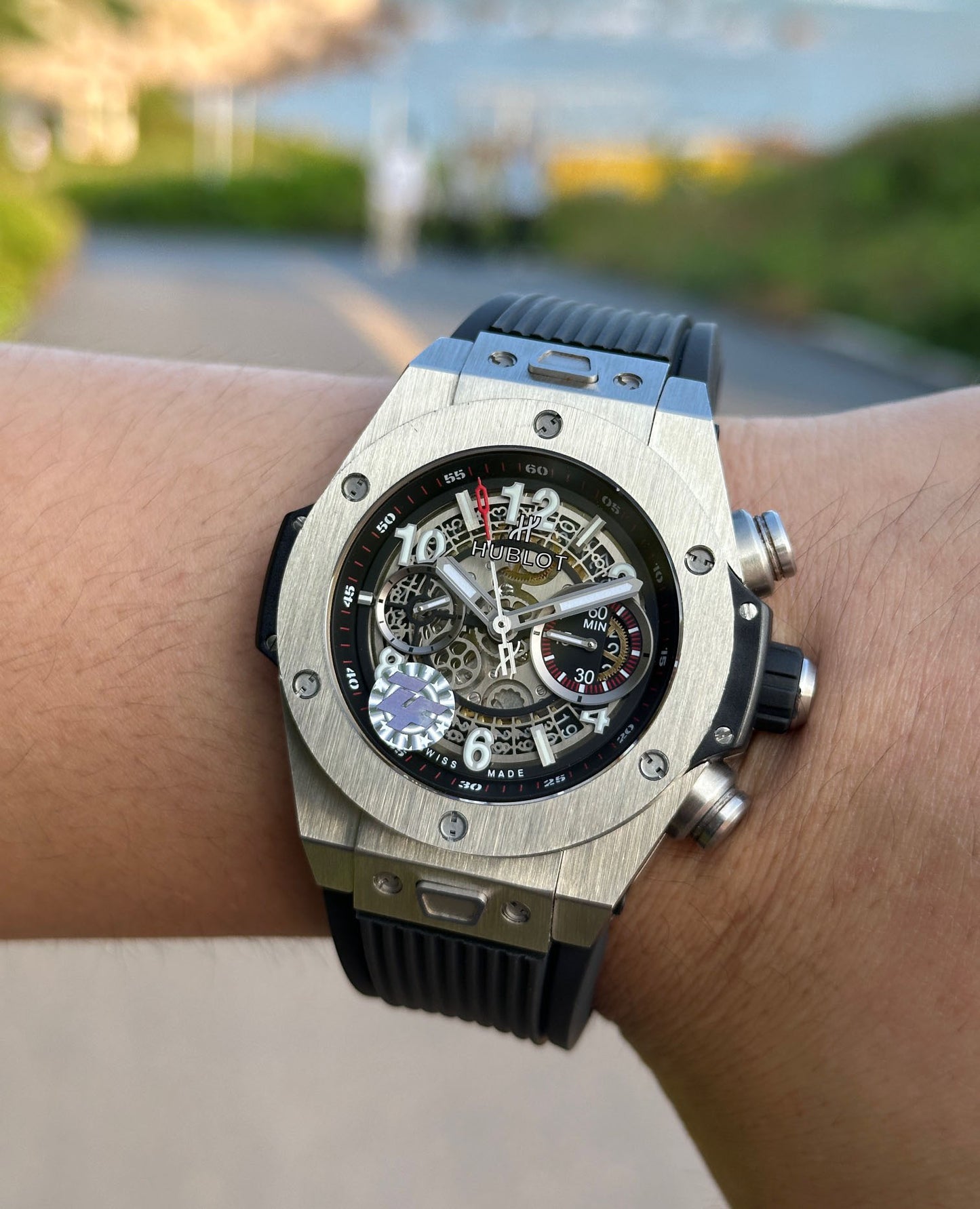 Hublot Lightweight Rubber Strap Watch