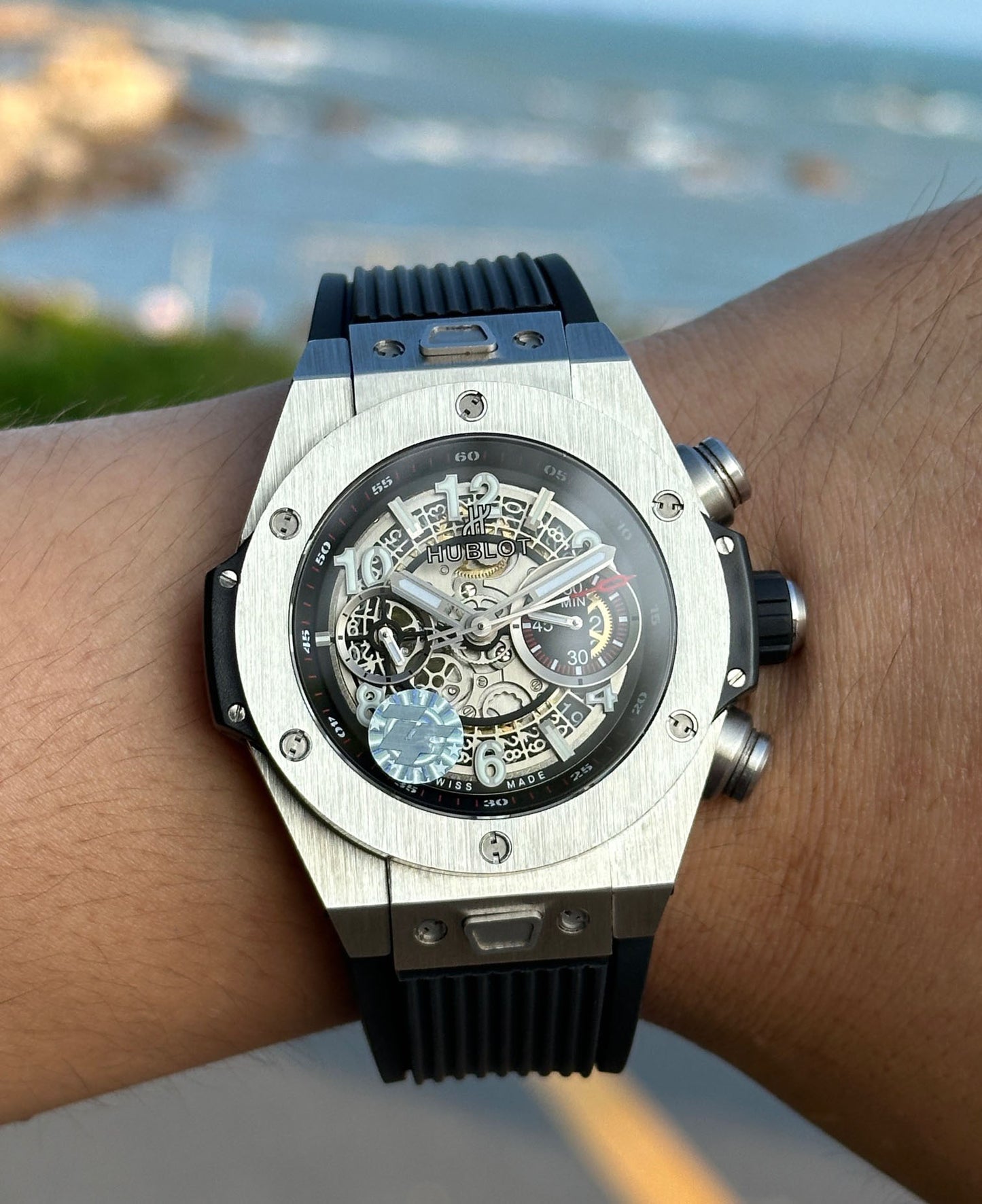 Hublot Lightweight Rubber Strap Watch