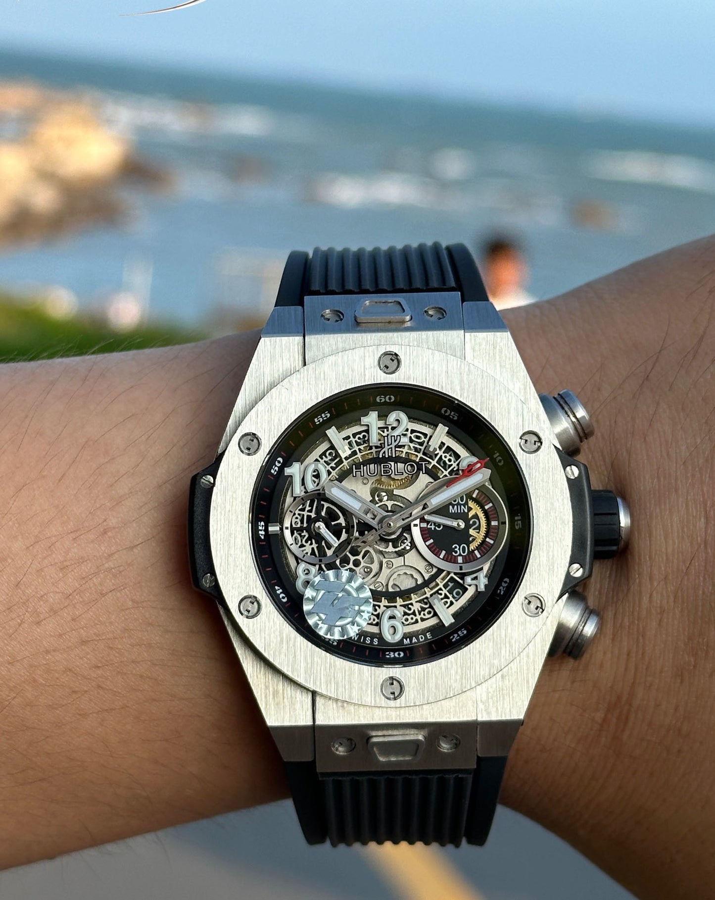 Hublot Lightweight Rubber Strap Watch
