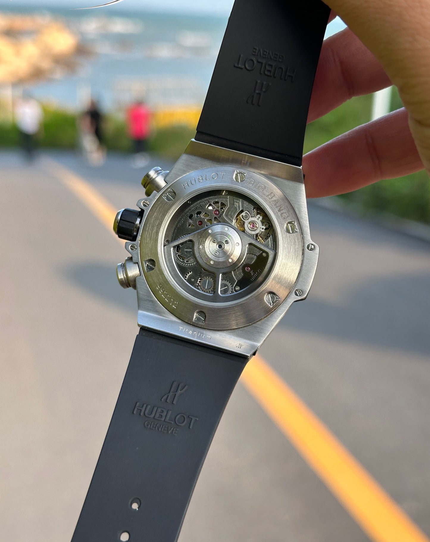 Hublot Lightweight Rubber Strap Watch