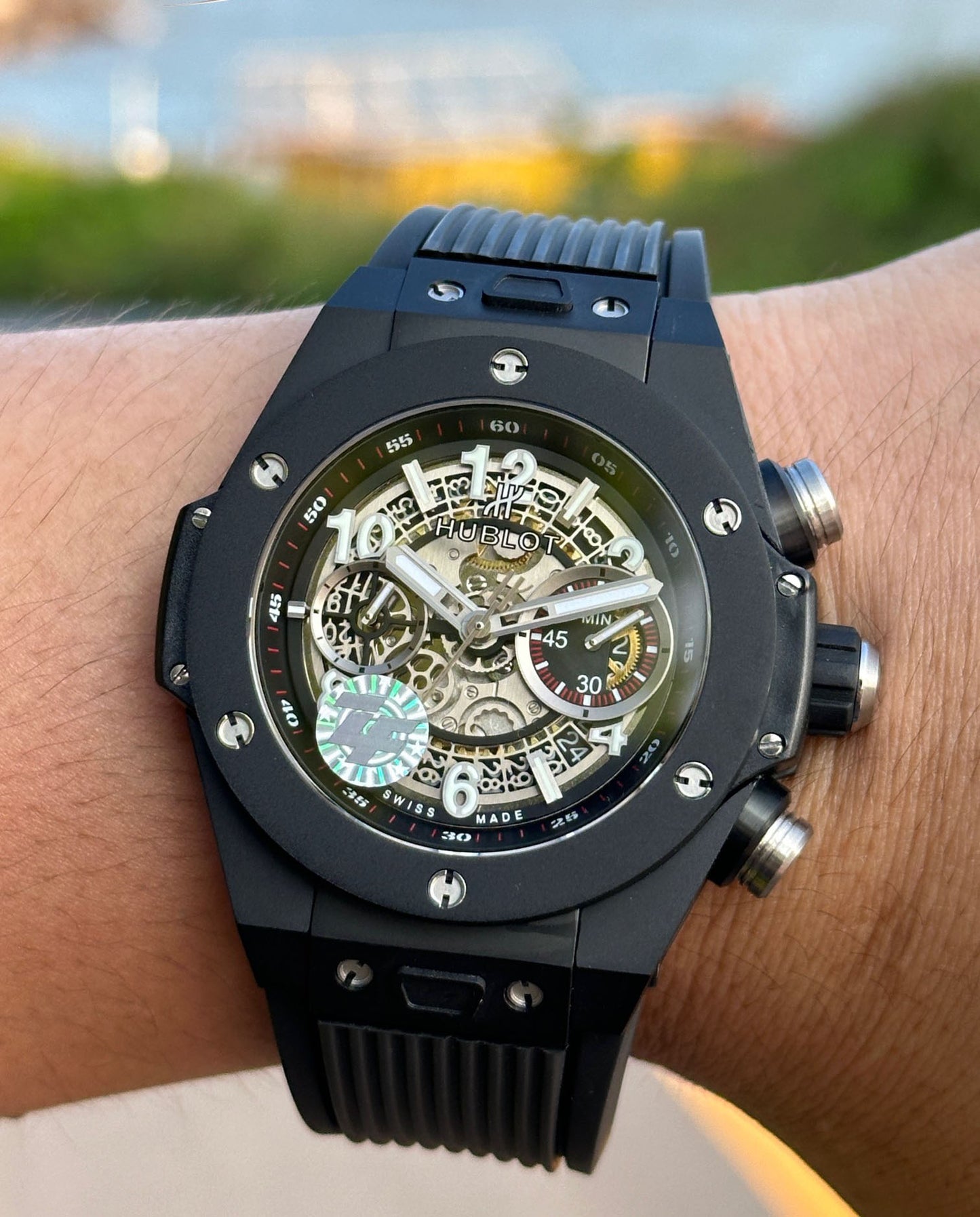 Hublot Lightweight Rubber Strap Watch