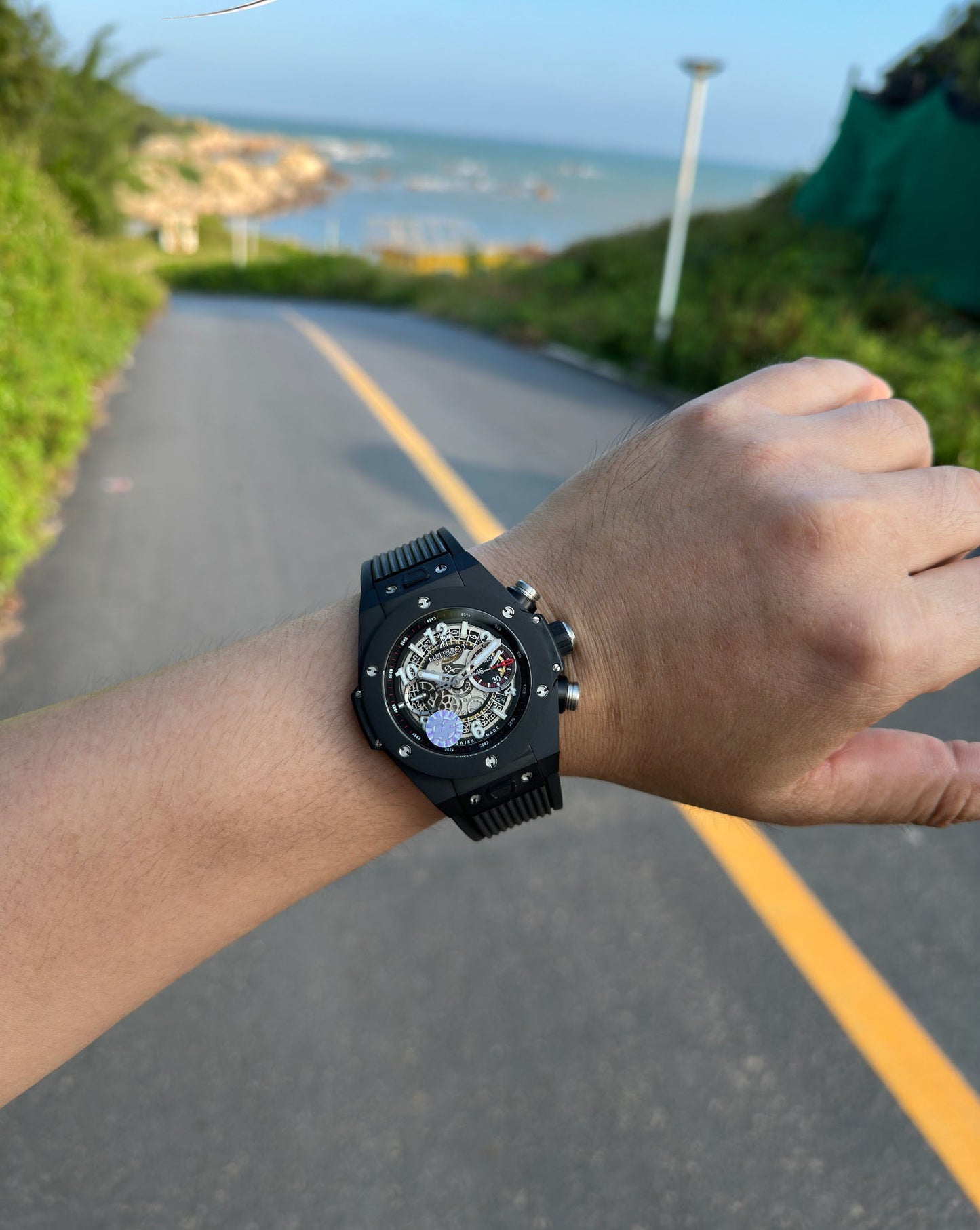 Hublot Lightweight Rubber Strap Watch