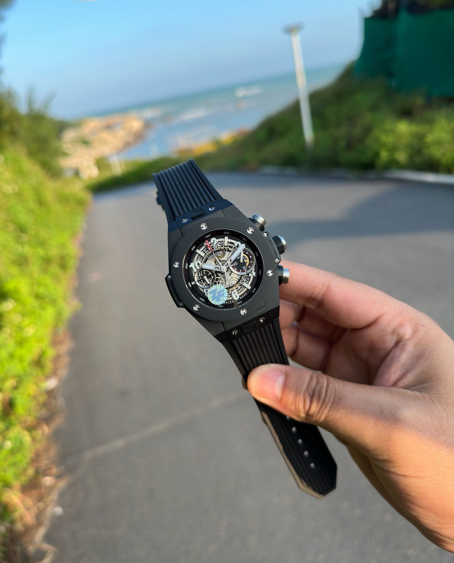 Hublot Lightweight Rubber Strap Watch