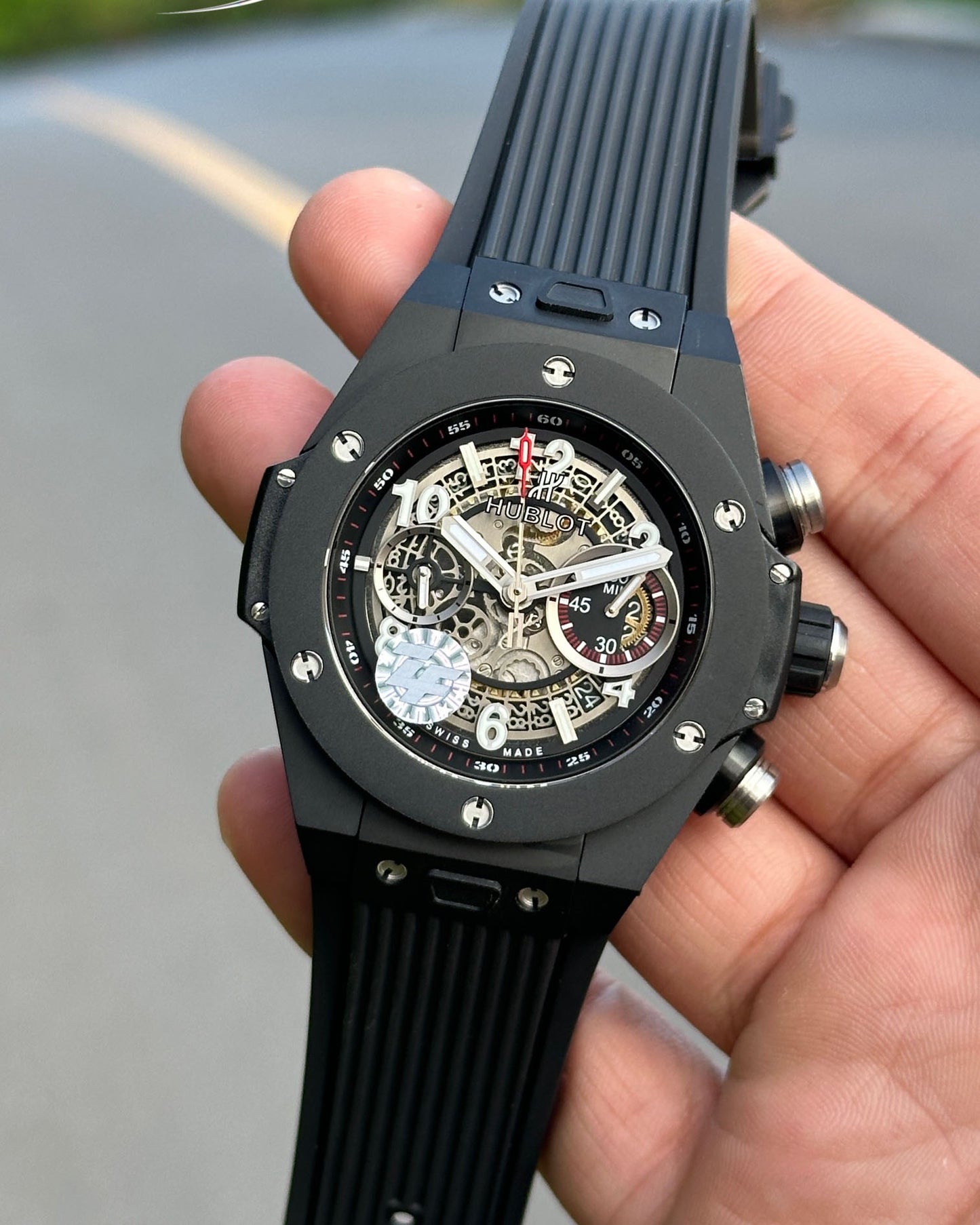 Hublot Lightweight Rubber Strap Watch