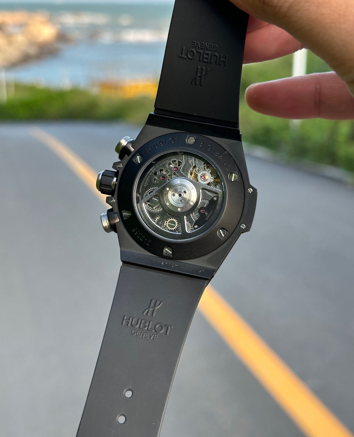 Hublot Lightweight Rubber Strap Watch