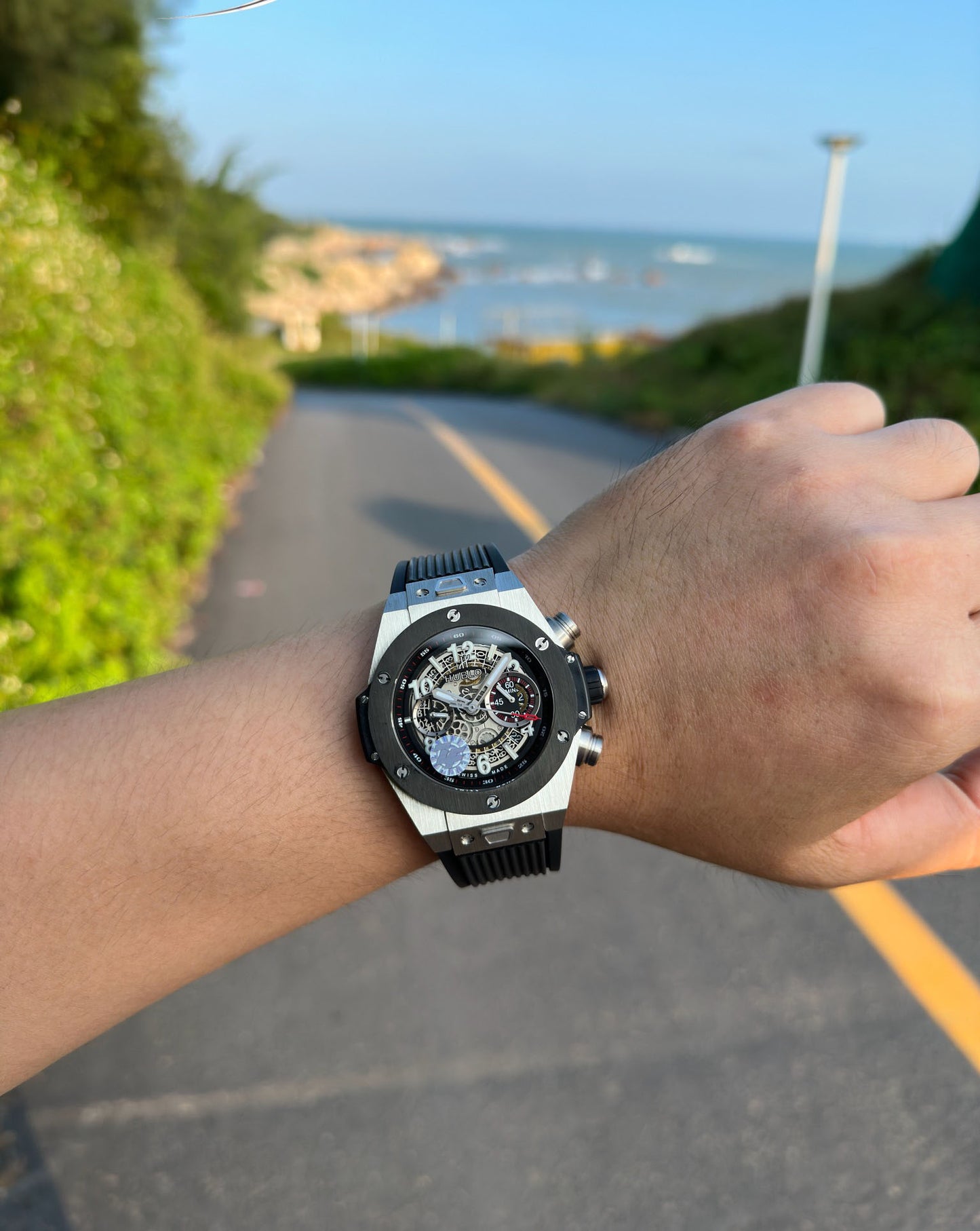 Hublot Lightweight Rubber Strap Watch