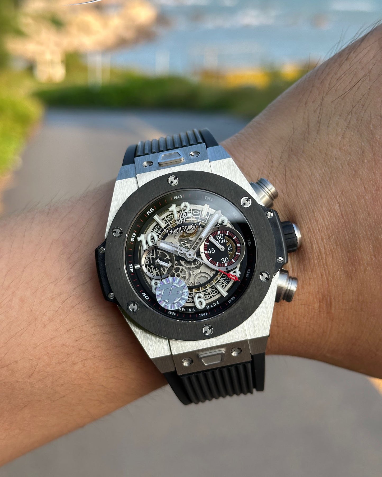 Hublot Lightweight Rubber Strap Watch