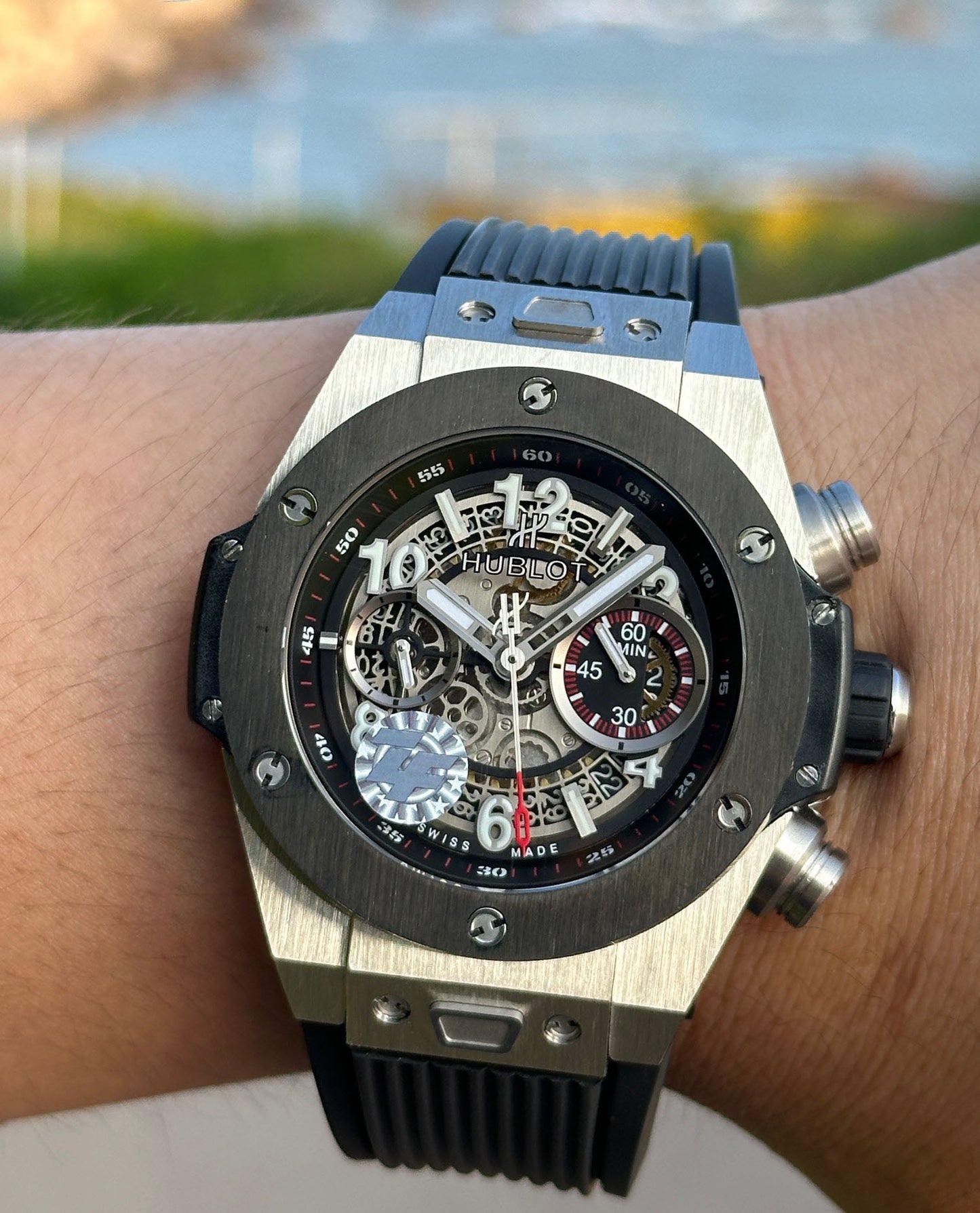 Hublot Lightweight Rubber Strap Watch