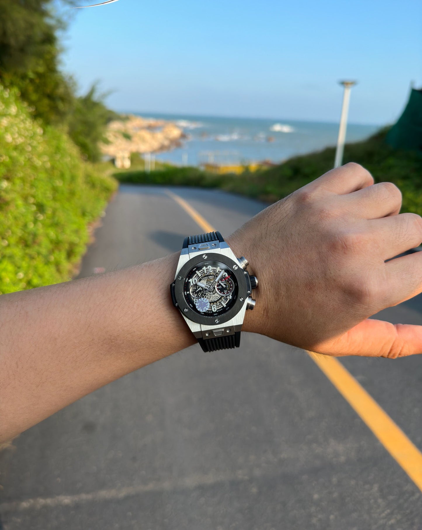 Hublot Lightweight Rubber Strap Watch