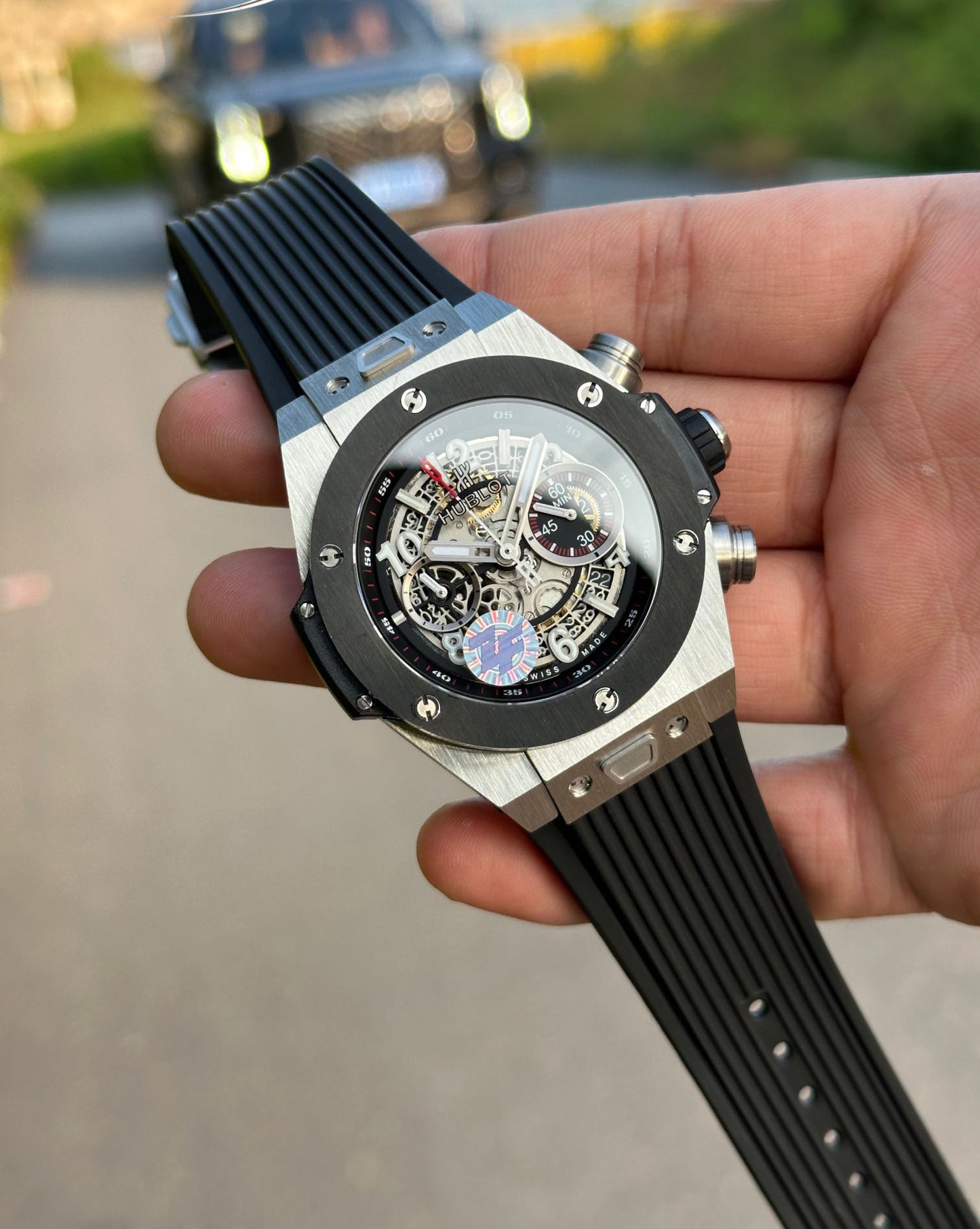 Hublot Lightweight Rubber Strap Watch