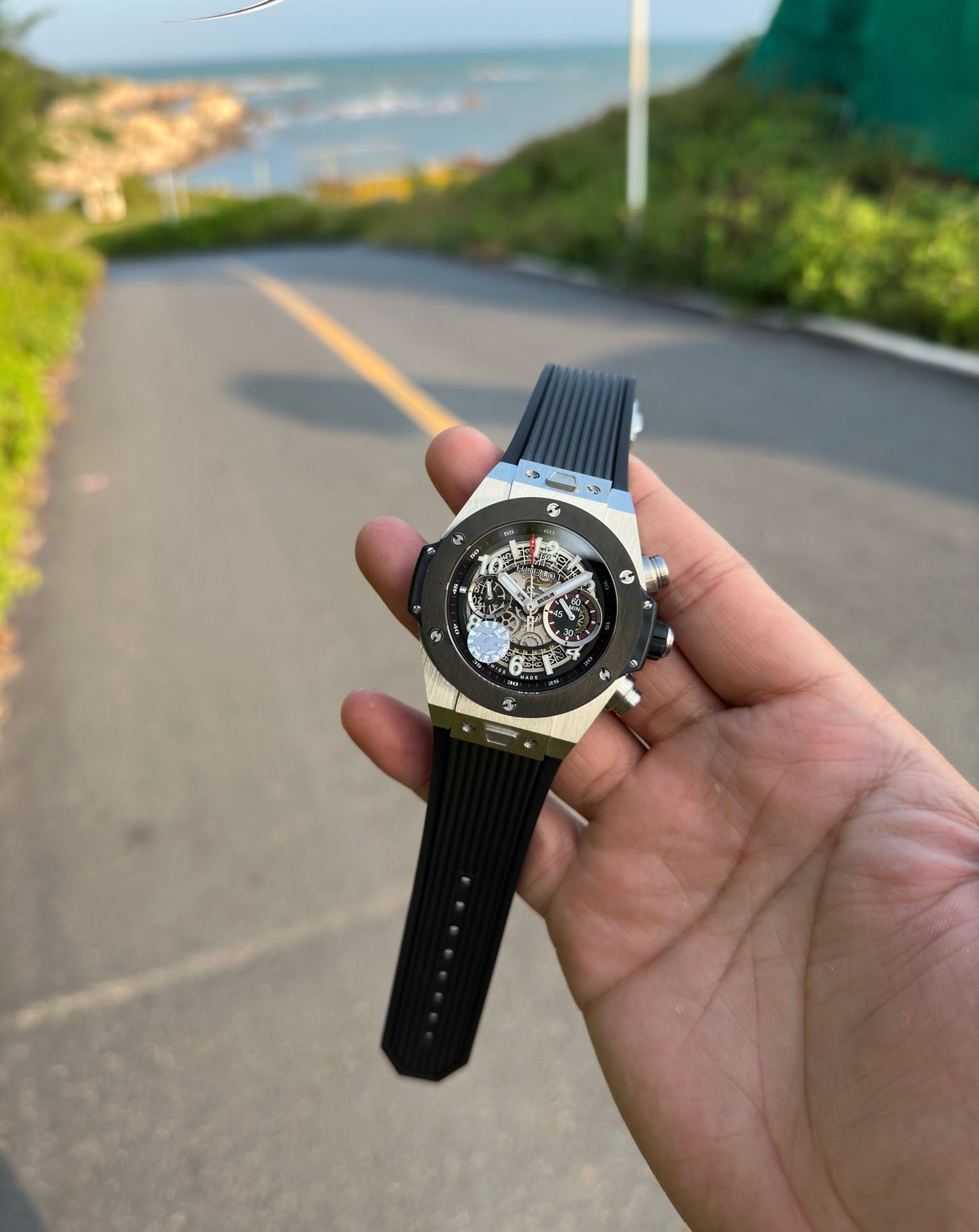 Hublot Lightweight Rubber Strap Watch