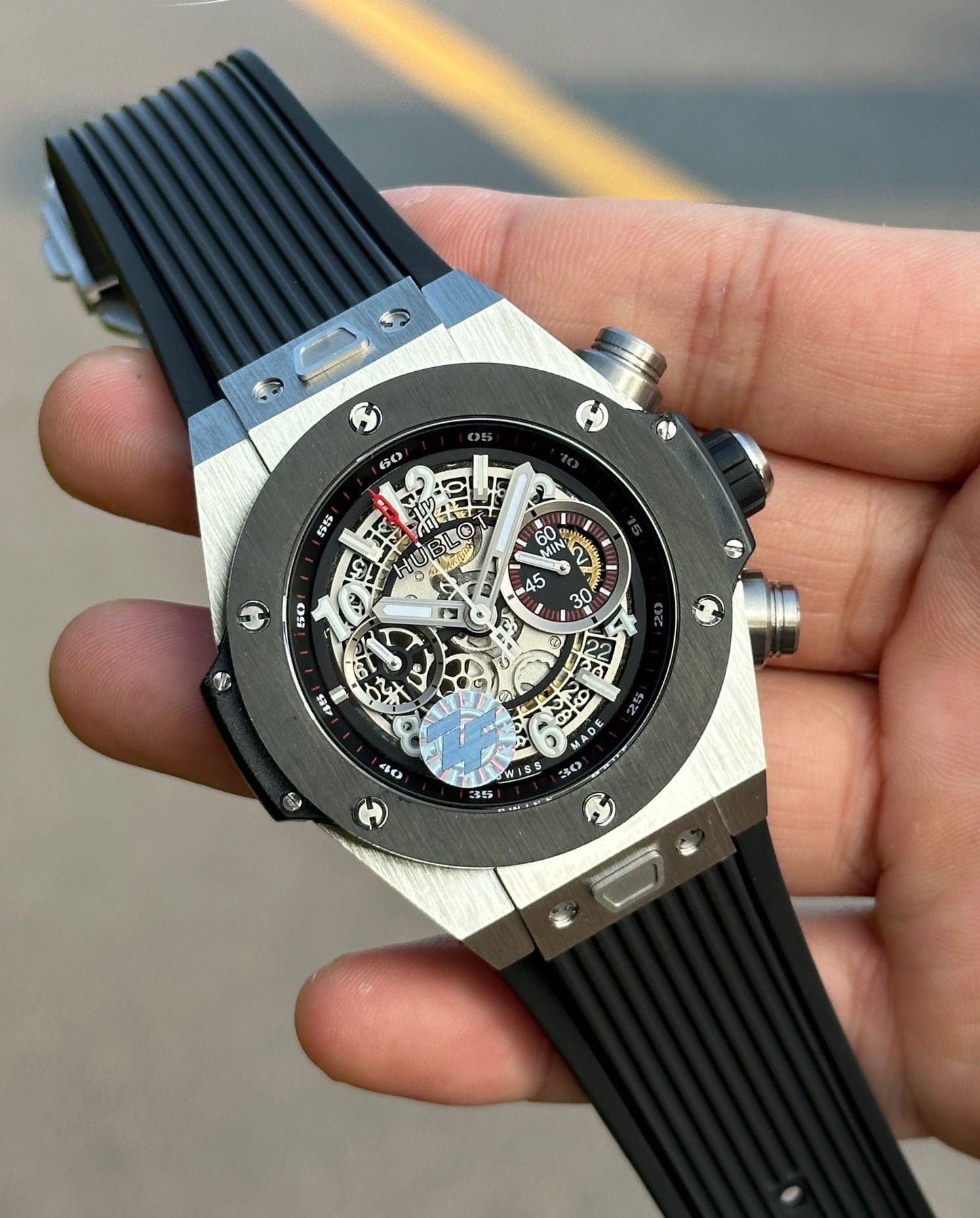 Hublot Lightweight Rubber Strap Watch