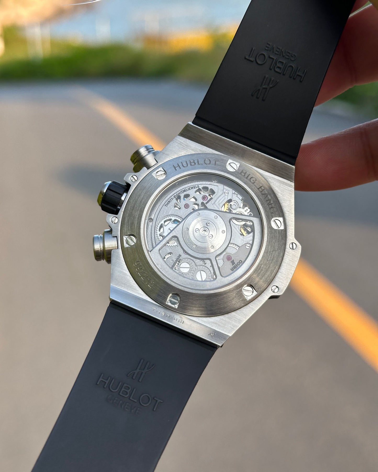 Hublot Lightweight Rubber Strap Watch
