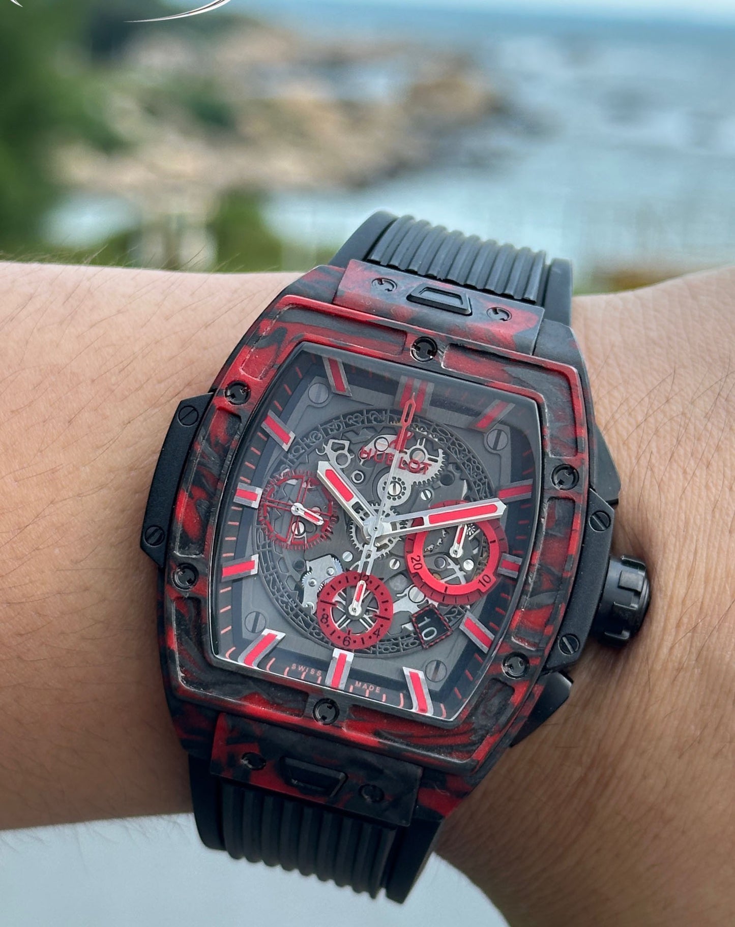 Hublot Soul Series Blue Carbon Fiber Watch
