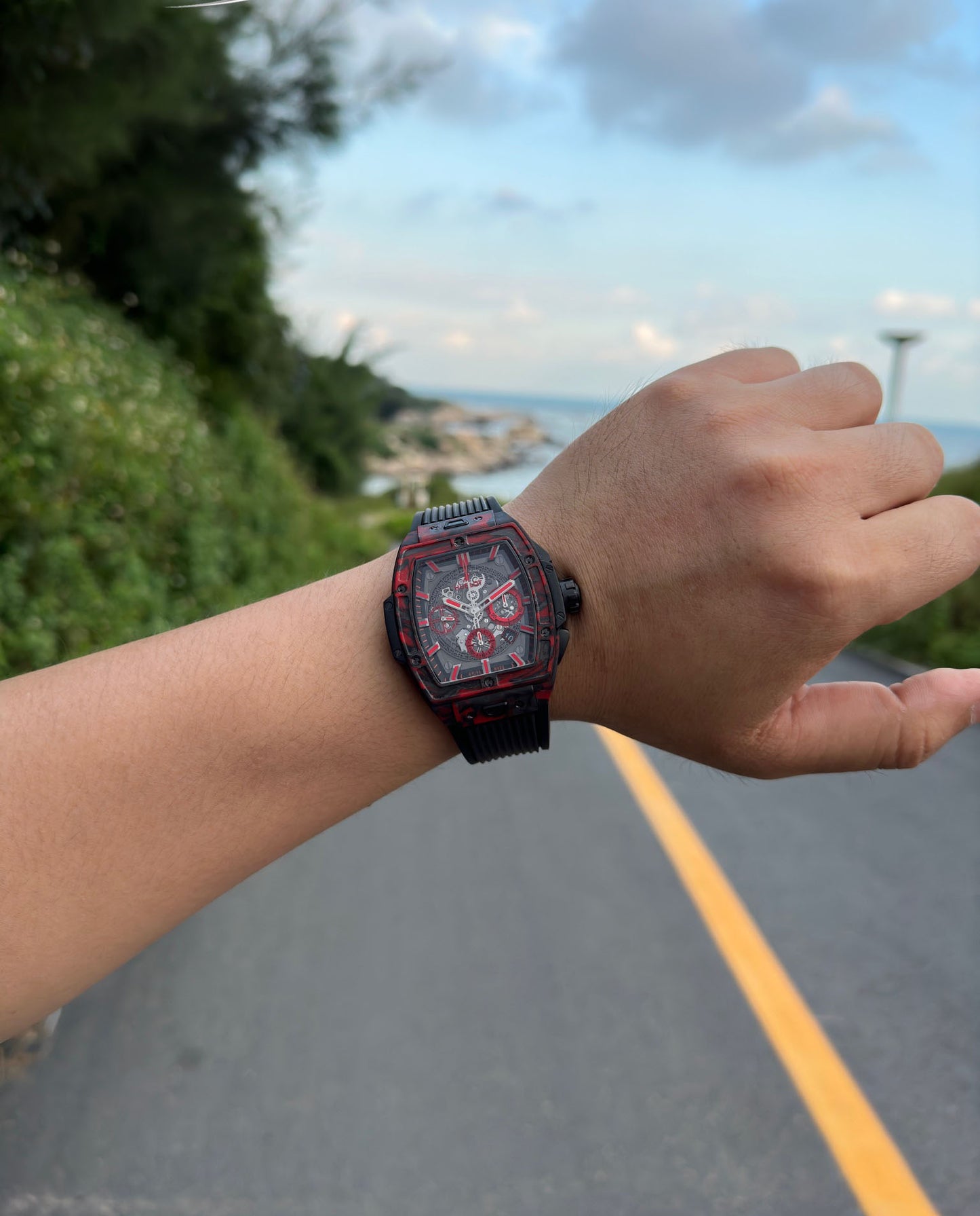 Hublot Soul Series Blue Carbon Fiber Watch
