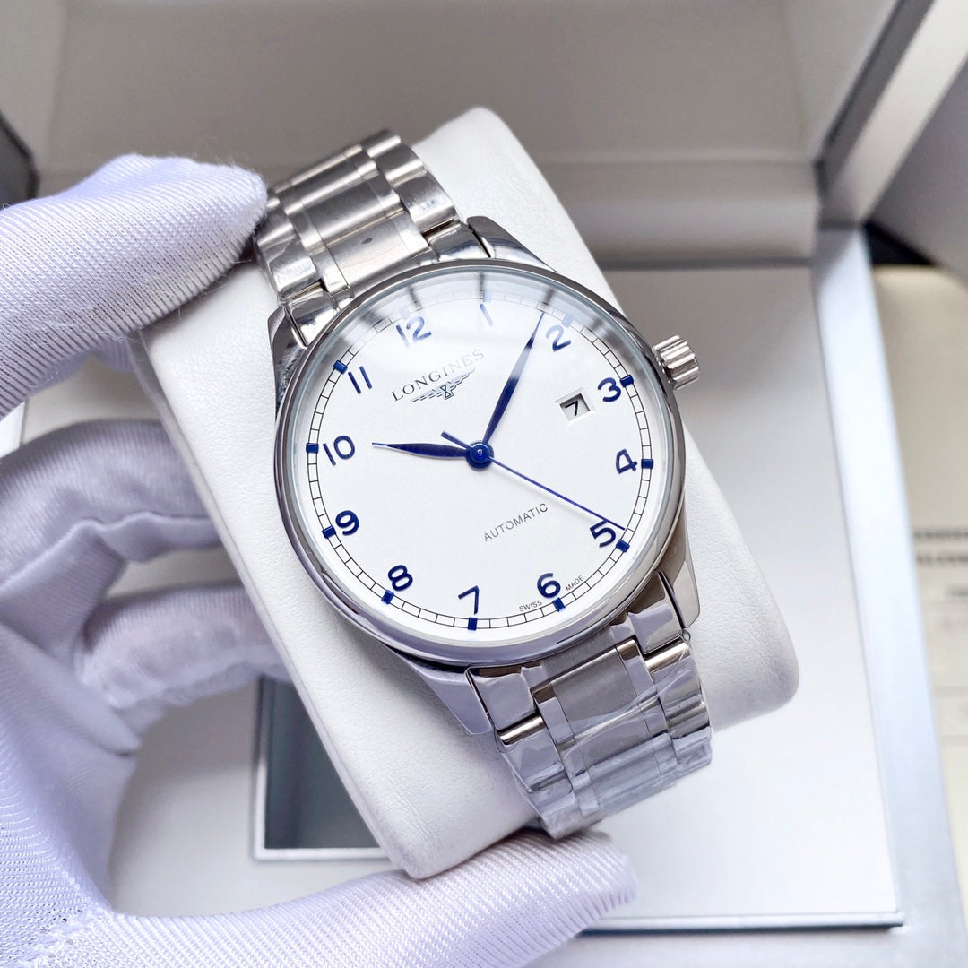 Longines metal strap men's watch