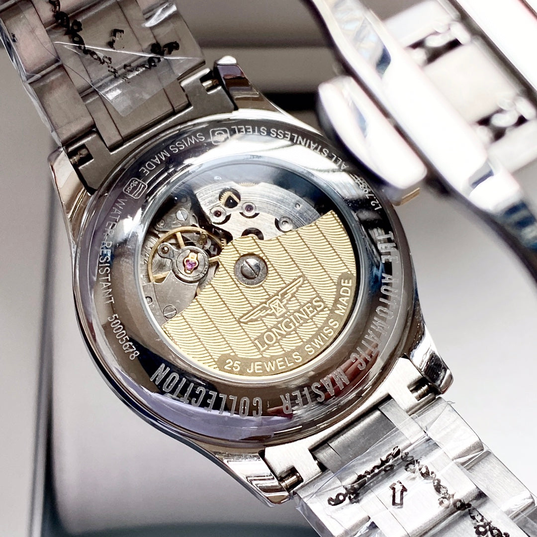 Longines metal strap men's watch