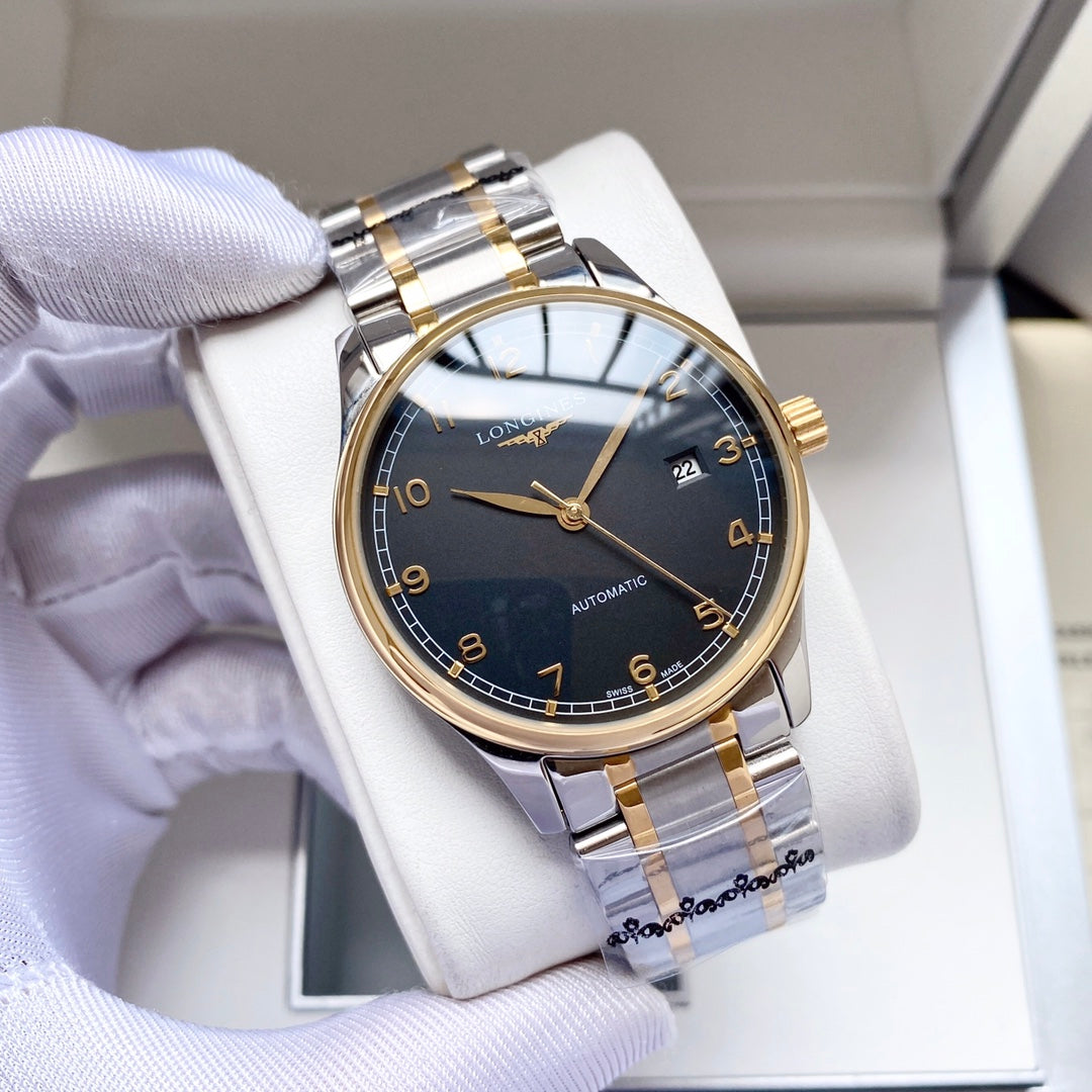 Longines metal strap men's watch