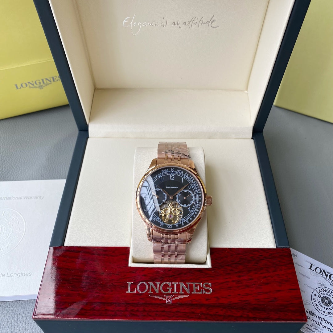Longines Retro Latest Tourbillon Mechanical Watch