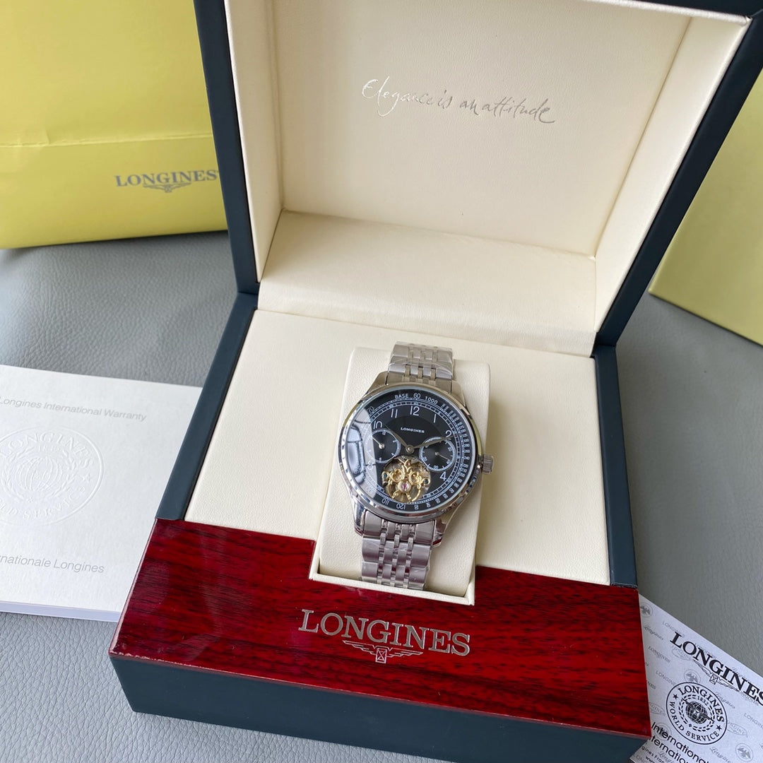 Longines Retro Latest Tourbillon Mechanical Watch