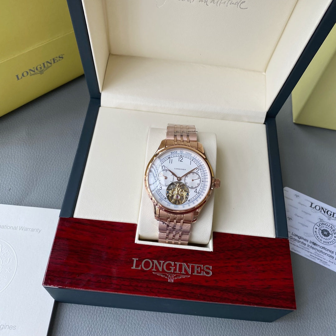 Longines Retro Latest Tourbillon Mechanical Watch