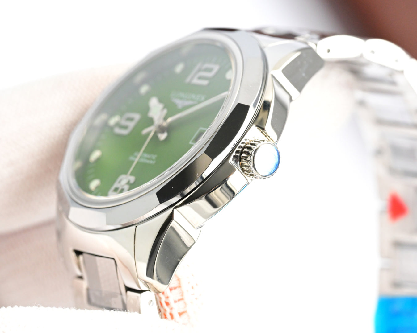Longines minimalist tungsten steel mechanical watch