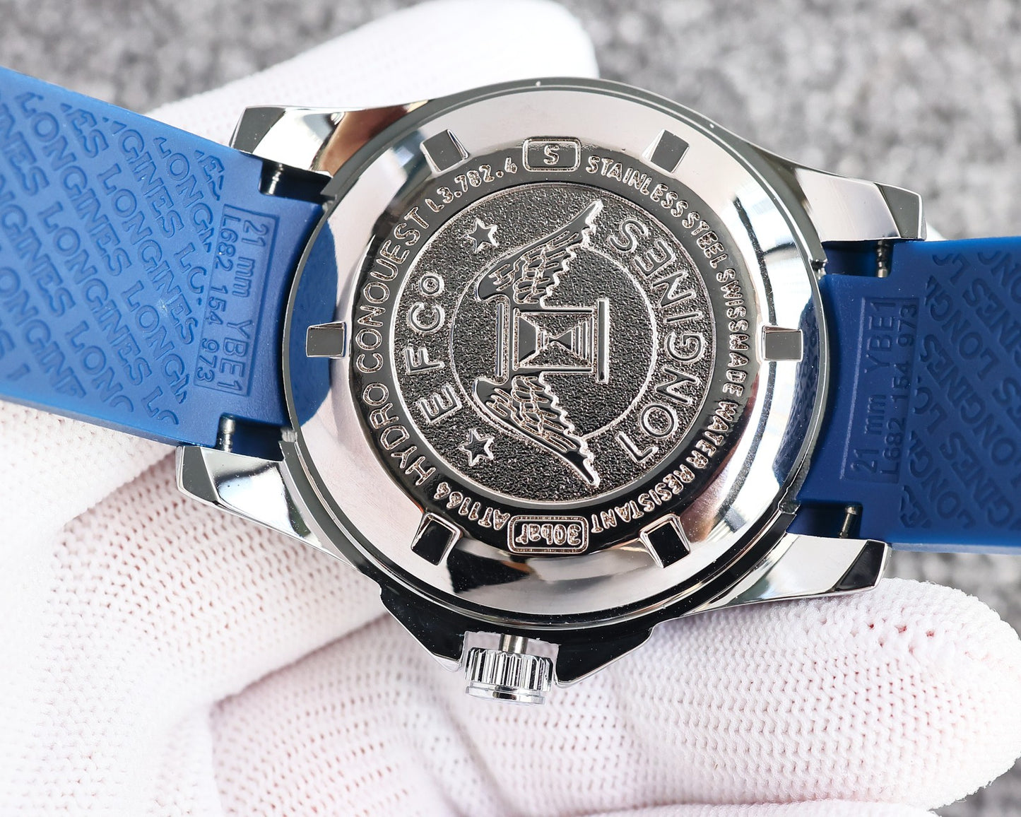 Longines Kangkas Diving Series Rubber Strap Watch