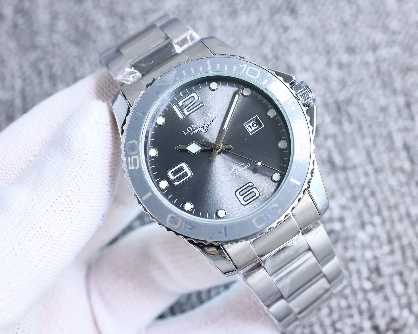 Longines Kangkas Diving Series Metal Strap Watch