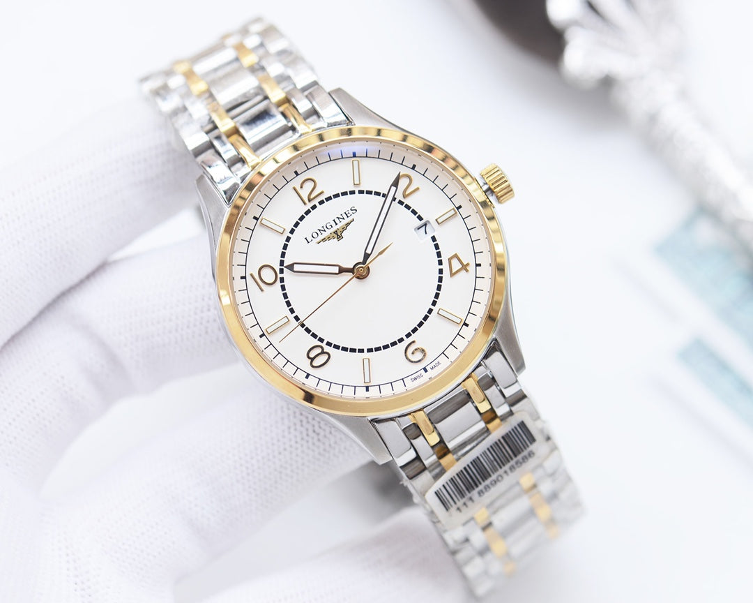 Longines Stainless Steel Strap Waterproof Men's Watch