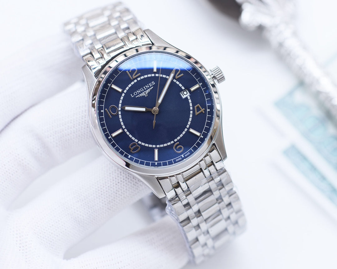 Longines Stainless Steel Strap Waterproof Men's Watch