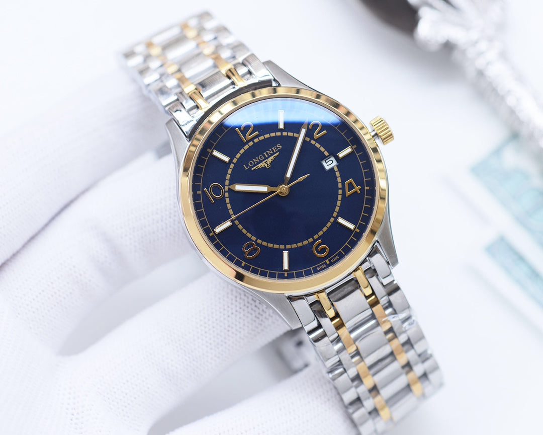 Longines Stainless Steel Strap Waterproof Men's Watch