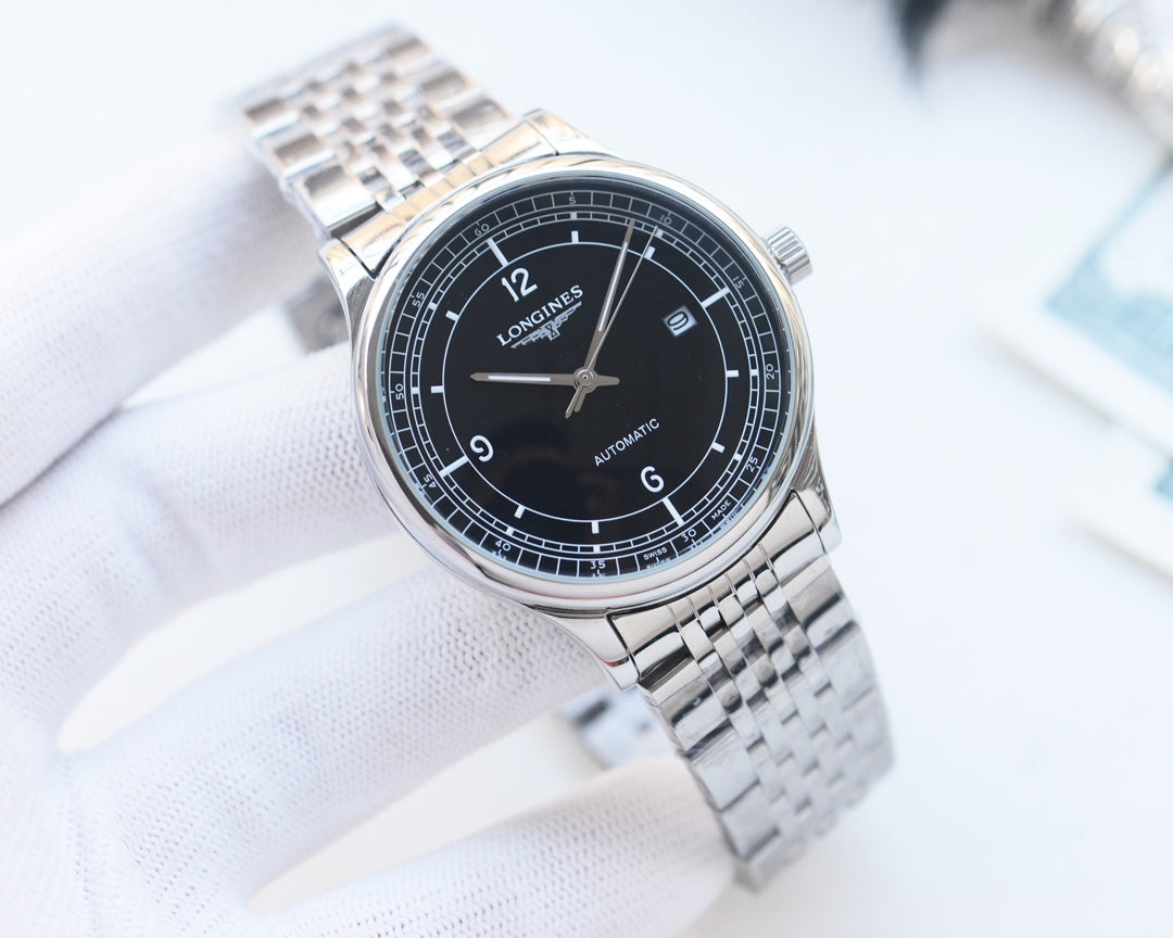 Longines 316L metal strap scratch resistant mirror watch