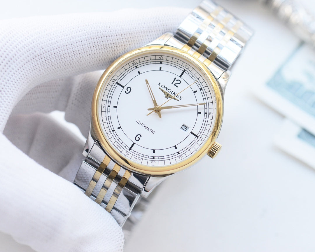 Longines 316L metal strap scratch resistant mirror watch