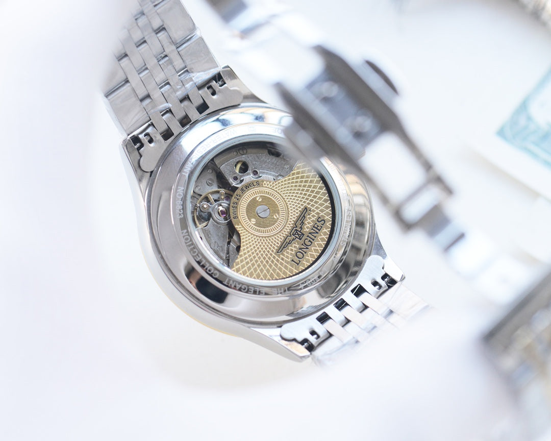 Longines 316L metal strap scratch resistant mirror watch