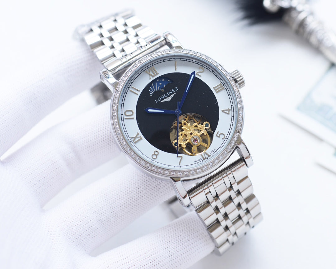 Longines high-quality stainless steel classical watch