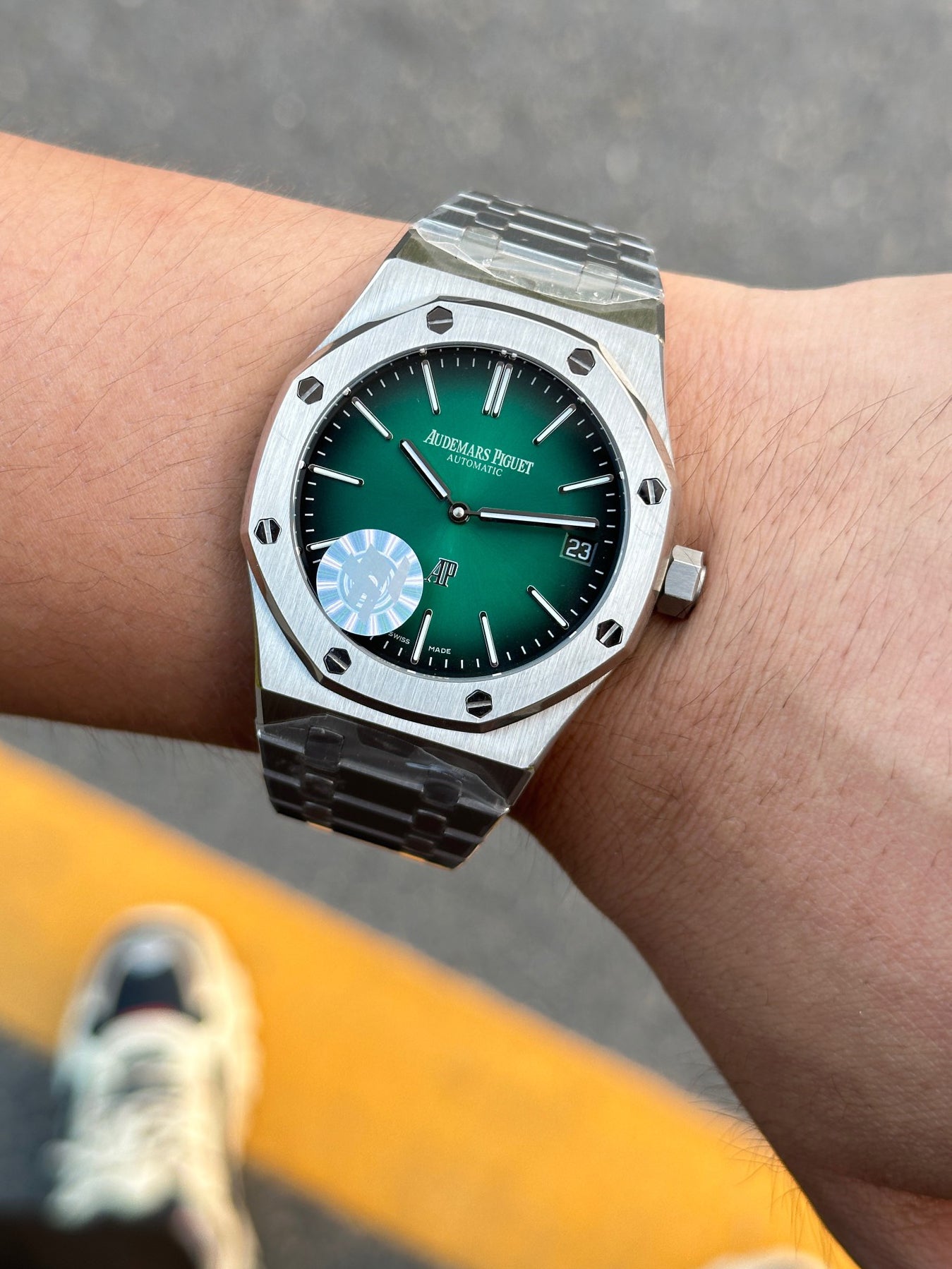 Audemars Piguet Royal Oak "Jumbo" Extra-Thin Wrist Watch