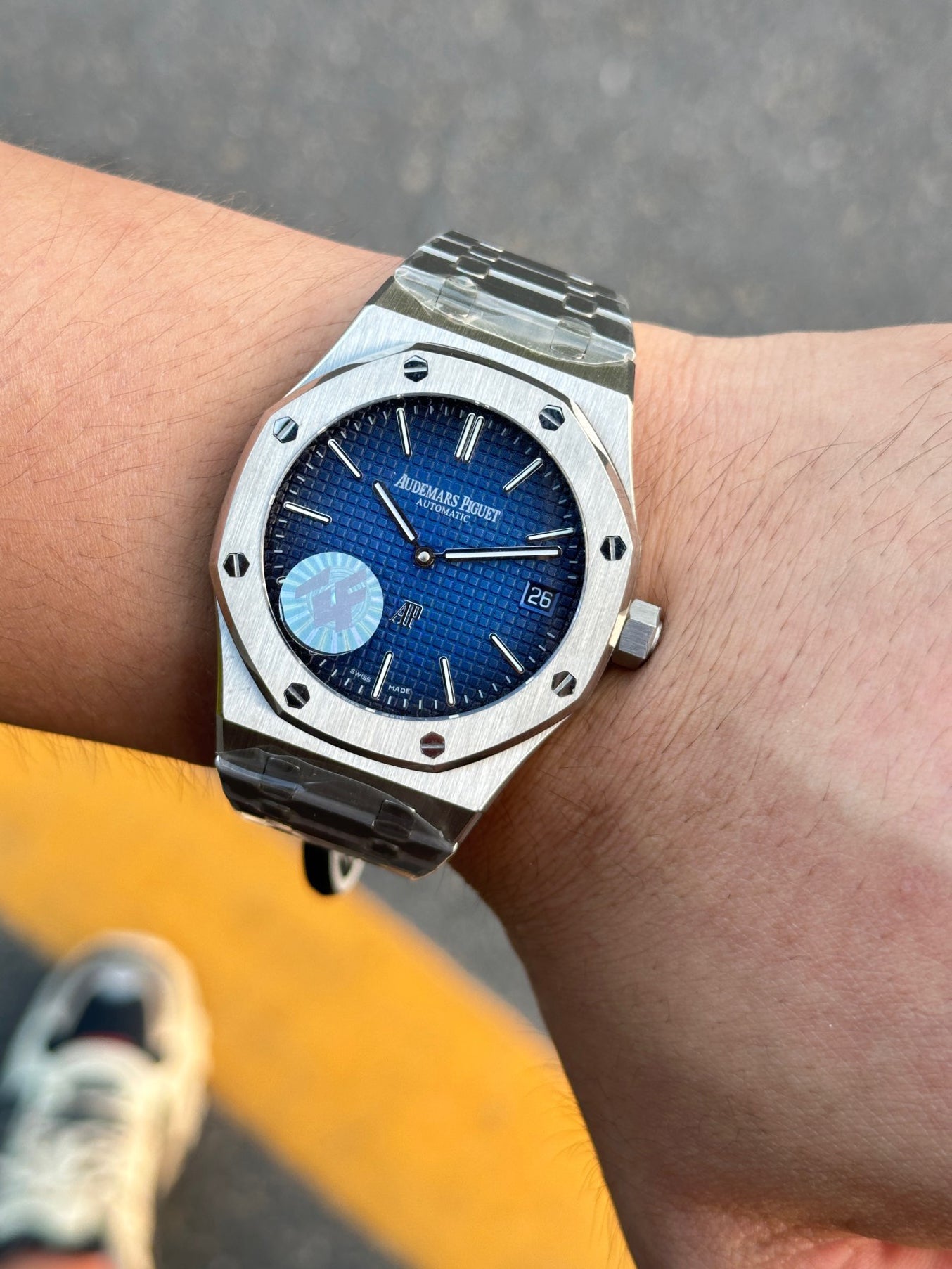 Audemars Piguet Royal Oak "Jumbo" Extra-Thin Wrist Watch