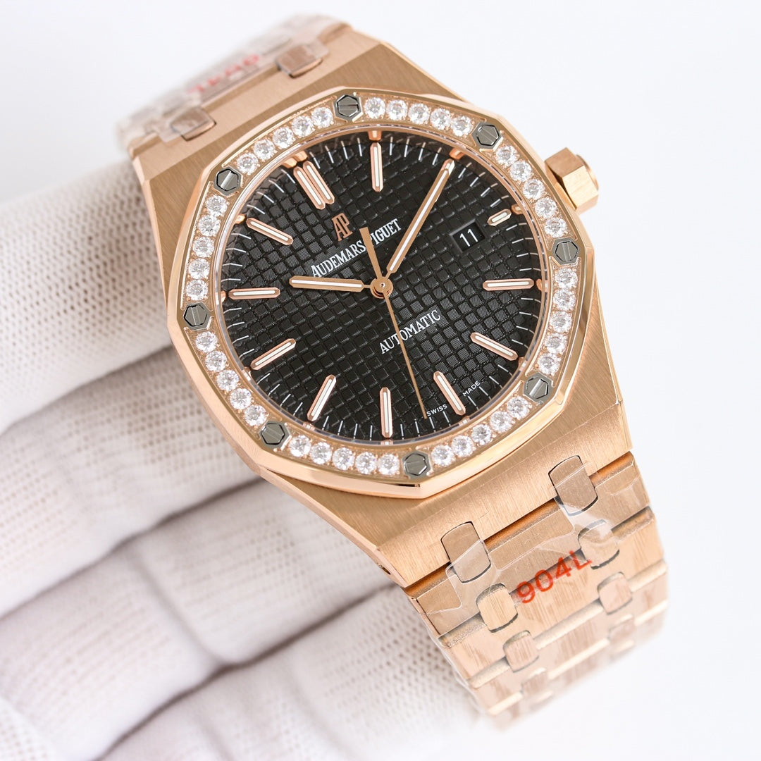 Audemars Piguet Royal Oak Selfwinding Wrist Watch Diamond Bezel Edition