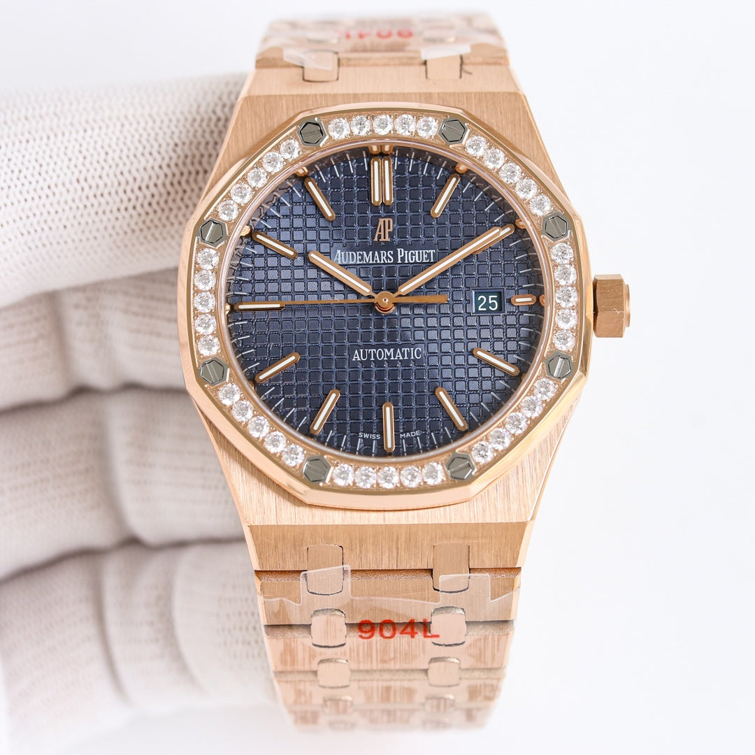 Audemars Piguet Royal Oak Selfwinding Wrist Watch Diamond Bezel Edition