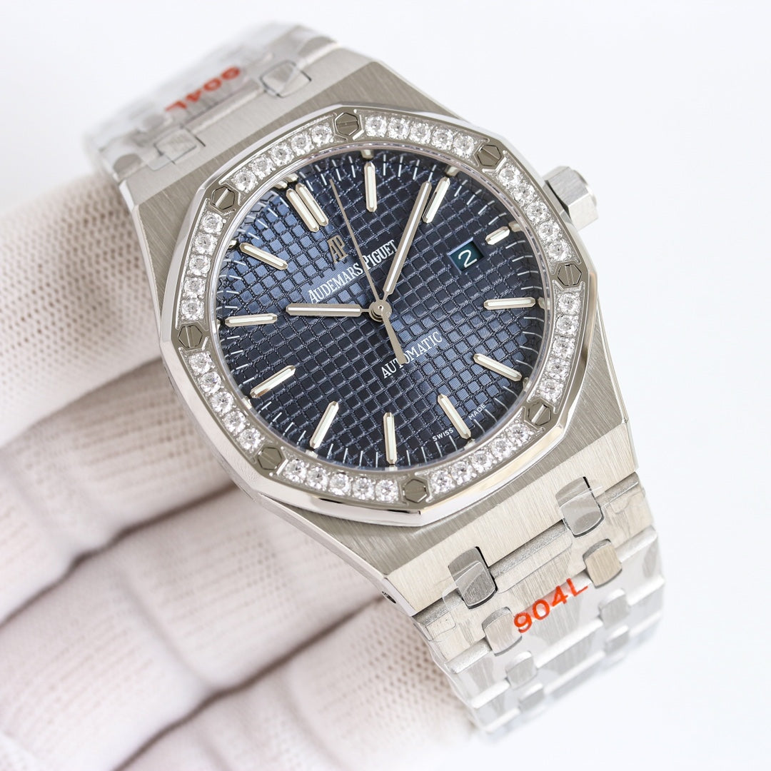 Audemars Piguet Royal Oak Selfwinding Wrist Watch Diamond Bezel Edition